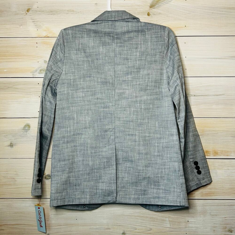 Boys Grayish Blue Casual Blazer Cat & Jack size 12 - Picture 7 of 8